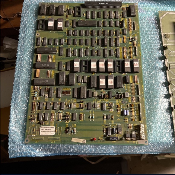 Championship Sprint CPU Arcade Game PCB Board 11b - Picture 1 of 4